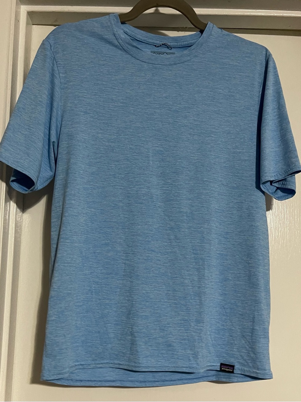 Patagonia Mens Capilene Cool Daily Short Sleeve T-shirt Blue